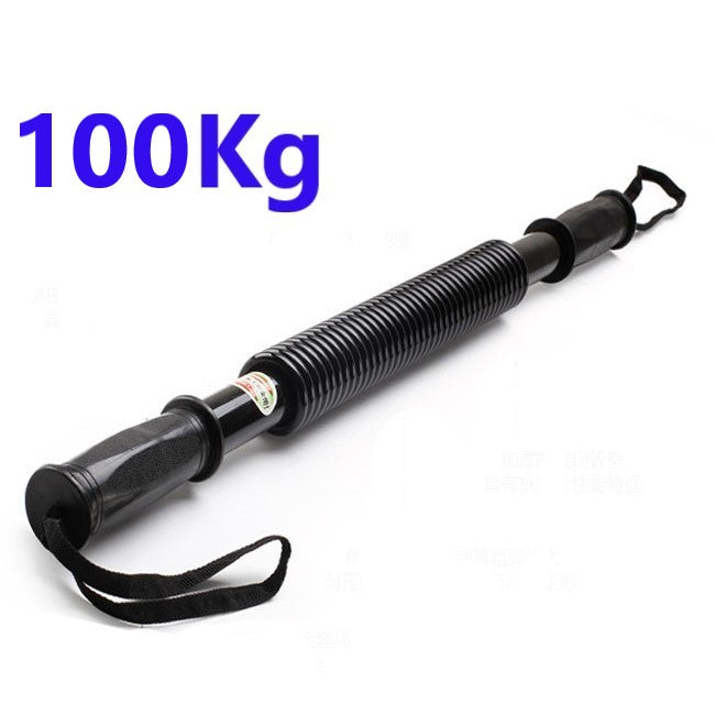 Heavy duty curl spring bar arm and upper body workout chest expander and power twister exercise bar