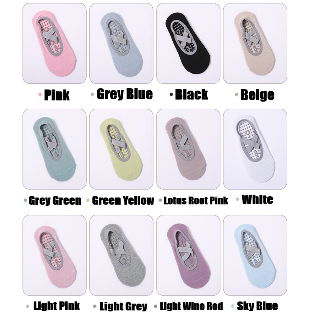 Non Slip Skid Cotton Pilates/ Fitness/ Ballet / Yoga Socks