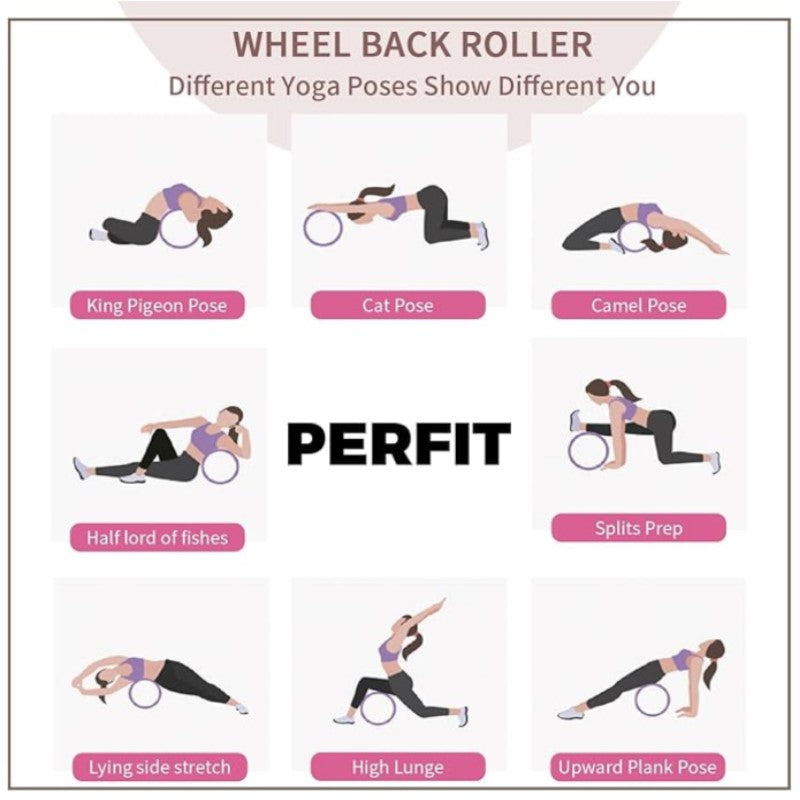 5D Sports Yoga Wheel/Indoor Massage Wheel