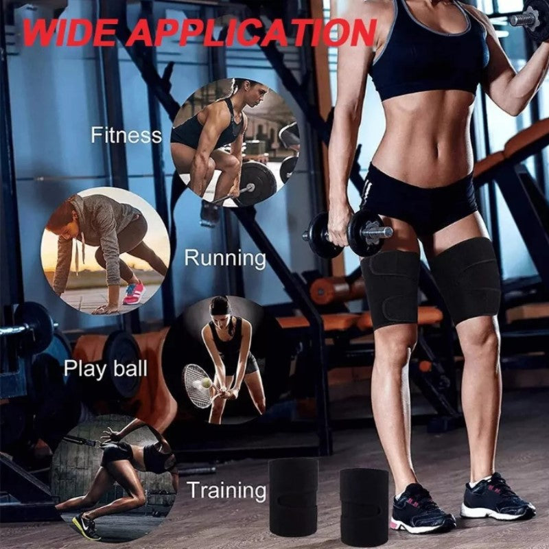 1Pair Thigh Trimmer Belt/ Thigh Support /Sleeve Support /Quad Hamstring Wrap/Compression Thigh Sleeve Hamstring Support Brace Sport Belt Upper Leg Pain