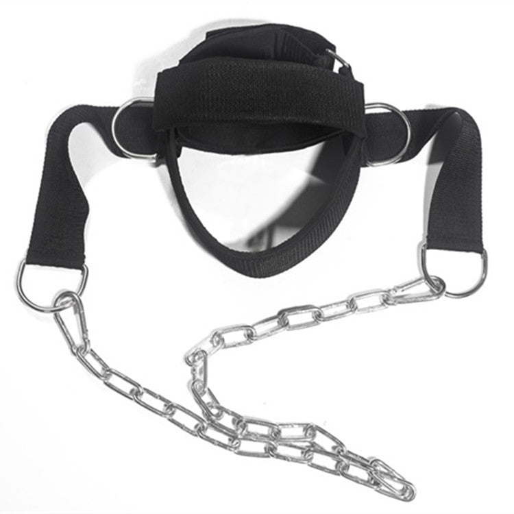 Neck Trainer Head Harness, Adjustable Head Strap for Neck Strengthening and Resistance Training, Improving Muscle Strength
