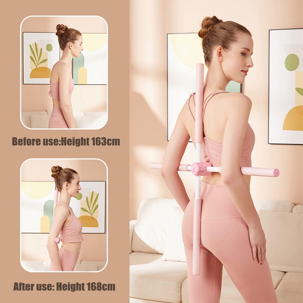 Posture Corrector, yoga sticks for posture,  Retractable Design Back Support Posture Corrector