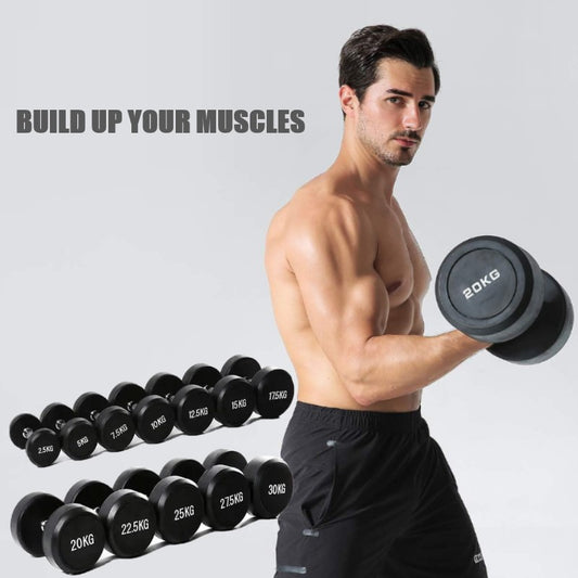 Round Head Dumbbells (Sold in Pair)