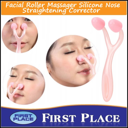 Facial Roller Massager Silicone Nose Straightening Corrector Anti-Aging Skin Tightening Face Lift Beauty Tool