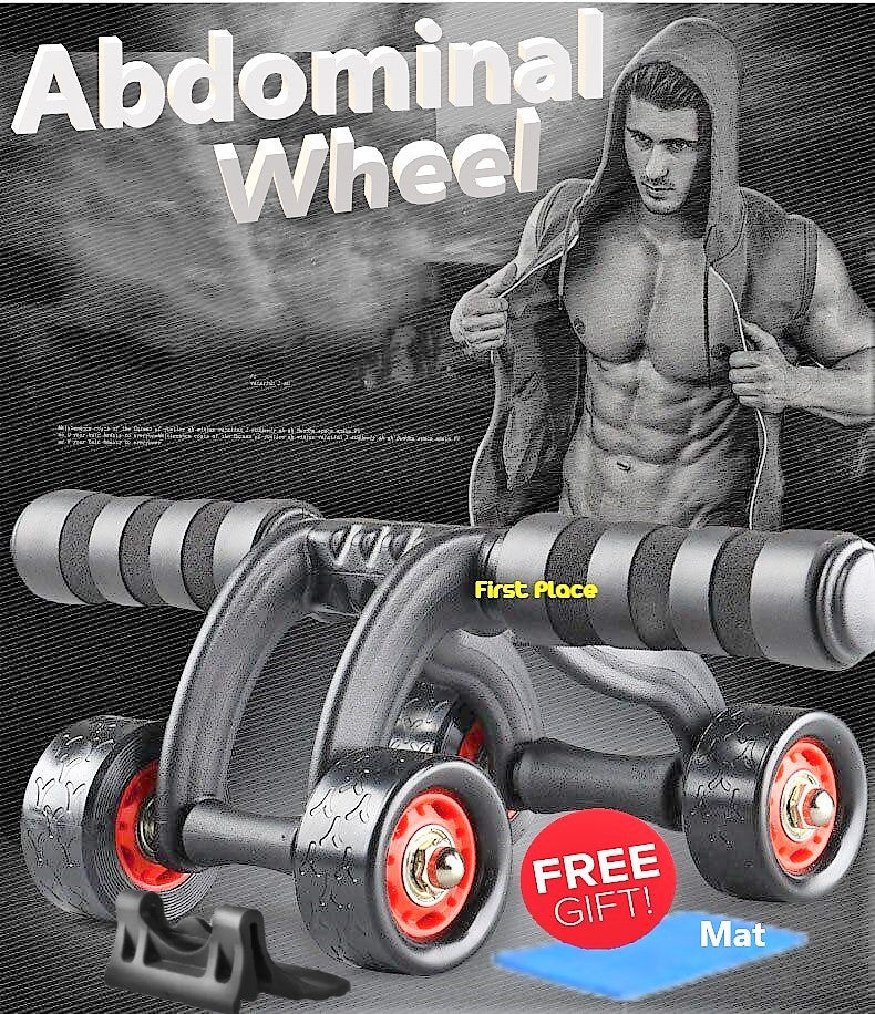 Abs Wheel with 4 Rollers