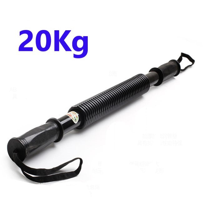 Heavy duty curl spring bar arm and upper body workout chest expander and power twister exercise bar
