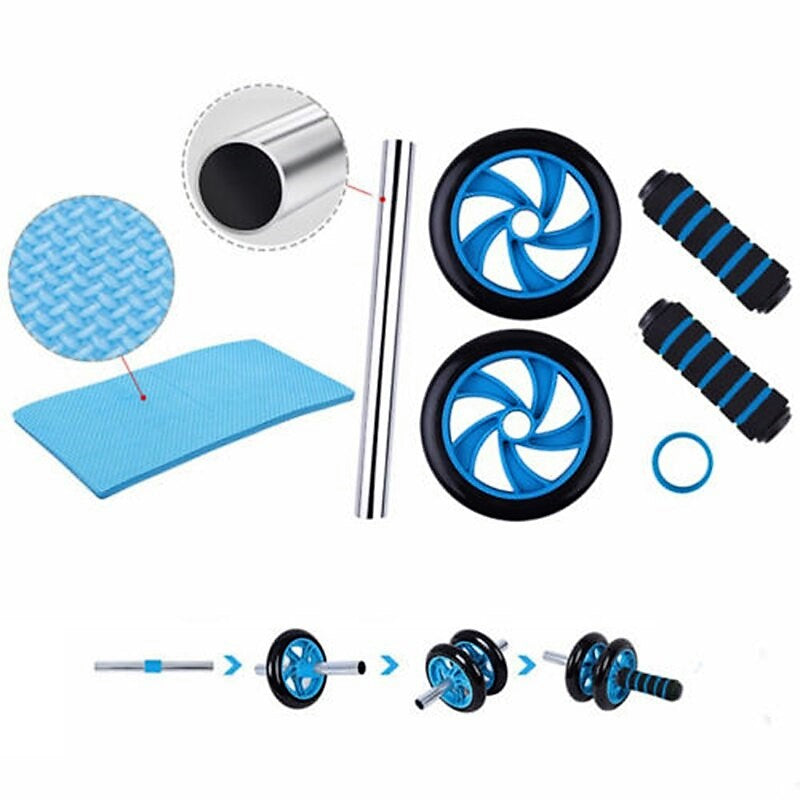16cm double wheels/ abdominal muscle wheel/ Abs Wheel