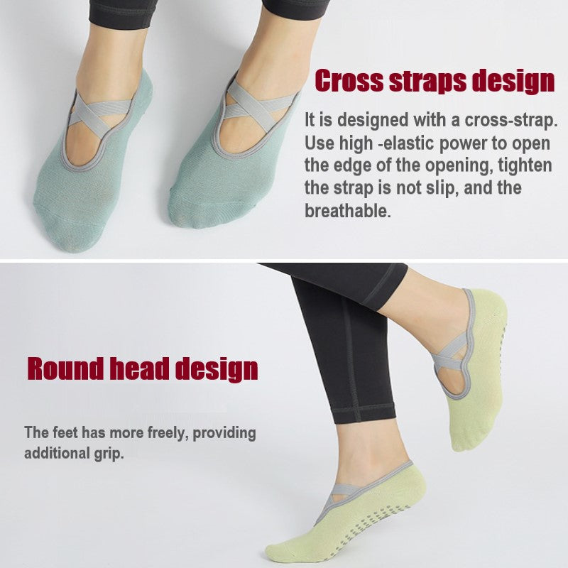 Non Slip Skid Cotton Pilates/ Fitness/ Ballet / Yoga Socks