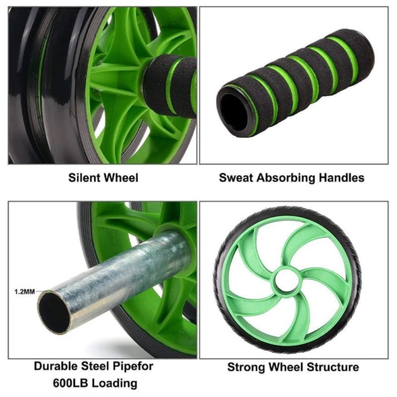 14cm triple wheels/anti-slip abdominal wheel /Abs wheel