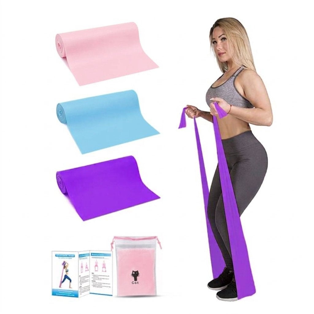 3pcs Yoga Pilates Resistance Band Set