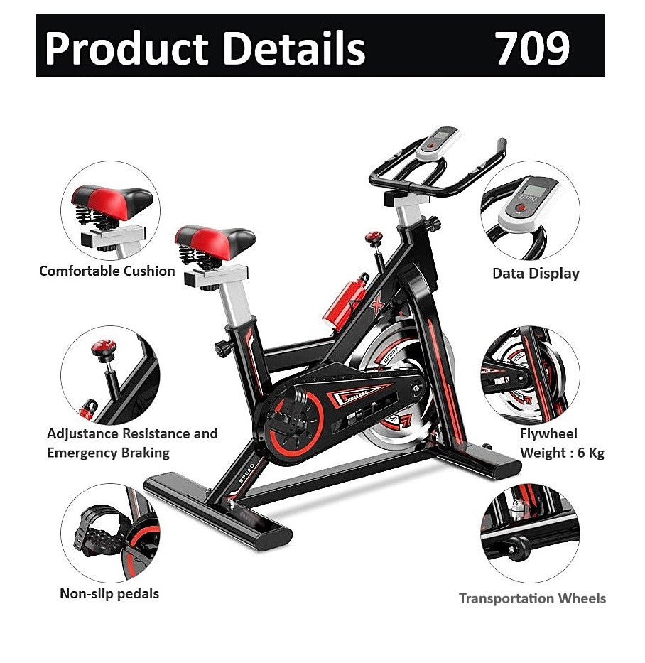 LH-709 Spin Bike / Gym Bike / Gym Cycle / Exercise Bike