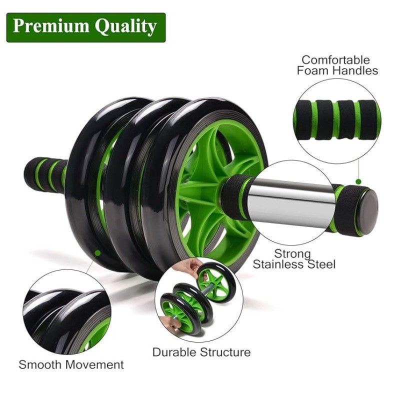 16cm triple wheels/ abdominal muscle wheel/ Abs Wheel
