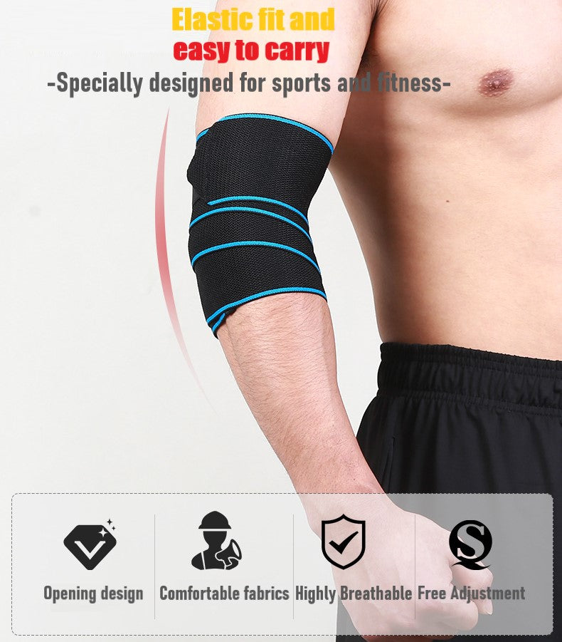 Winding Strap Elbow Brace