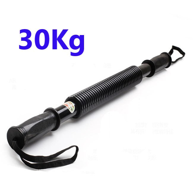 Heavy duty curl spring bar arm and upper body workout chest expander and power twister exercise bar