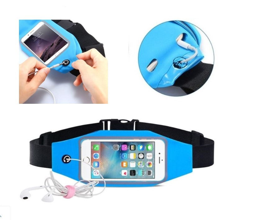 Running Waist Pouch Bag with sensitive screen window