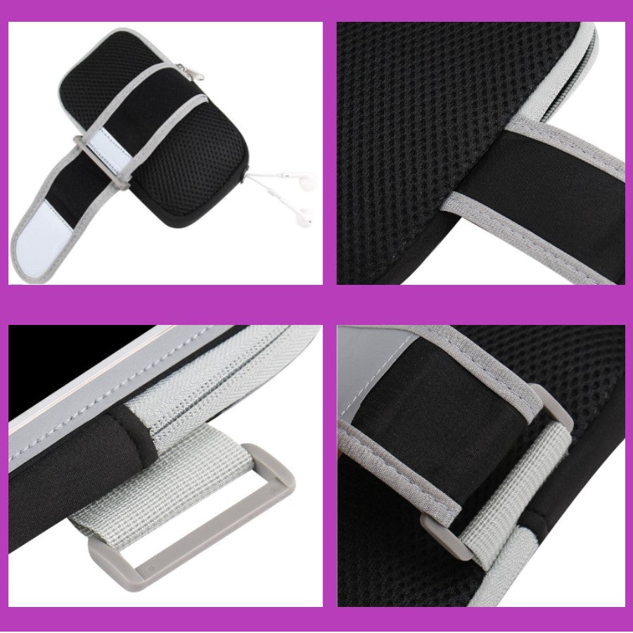 Armband phone case with touchable transparent screen for Workout Running Gym Fitness, Running Bag