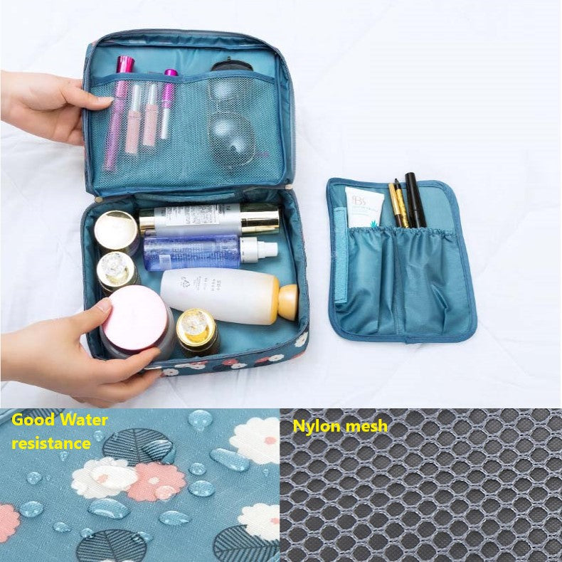 Travel multi functional Cosmetic Bag/Make up Storage Bag/Toiletry Case Wash Bag Organizer(First Place)