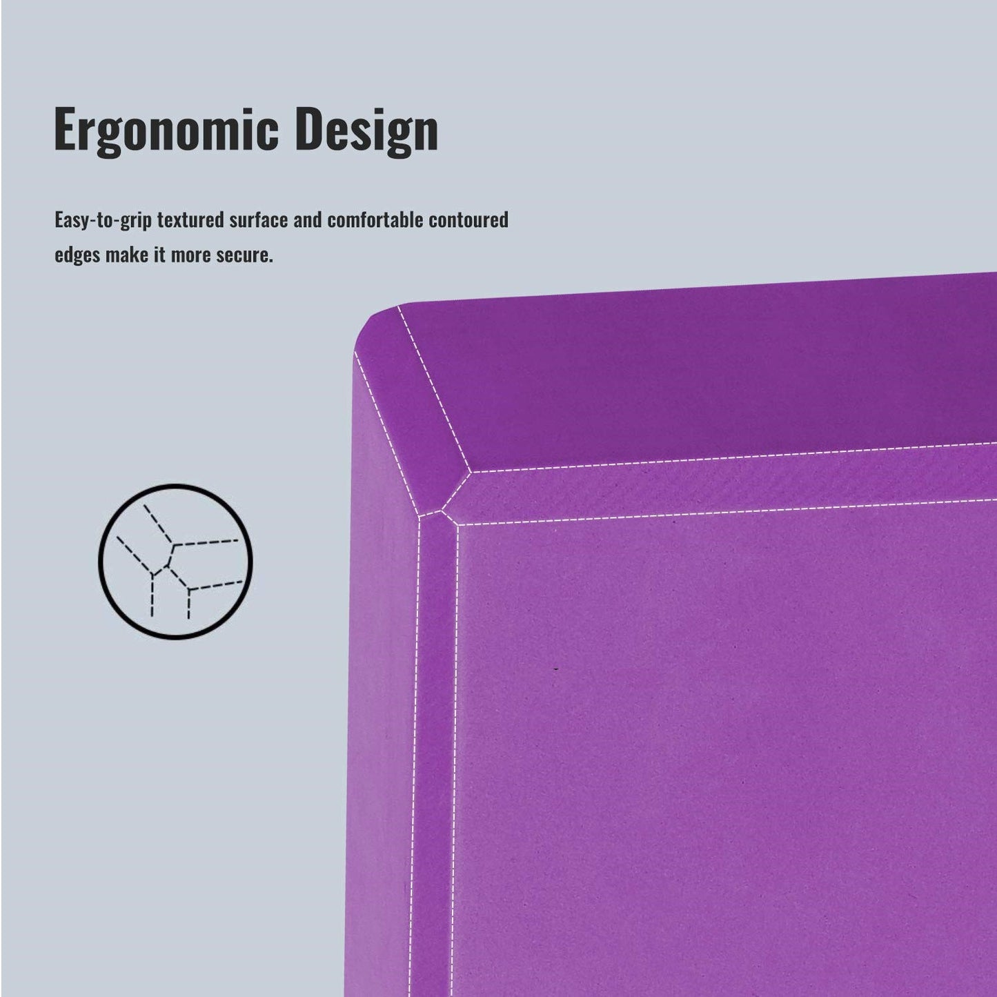 High Density EVA Foam Yoga Block (200g)