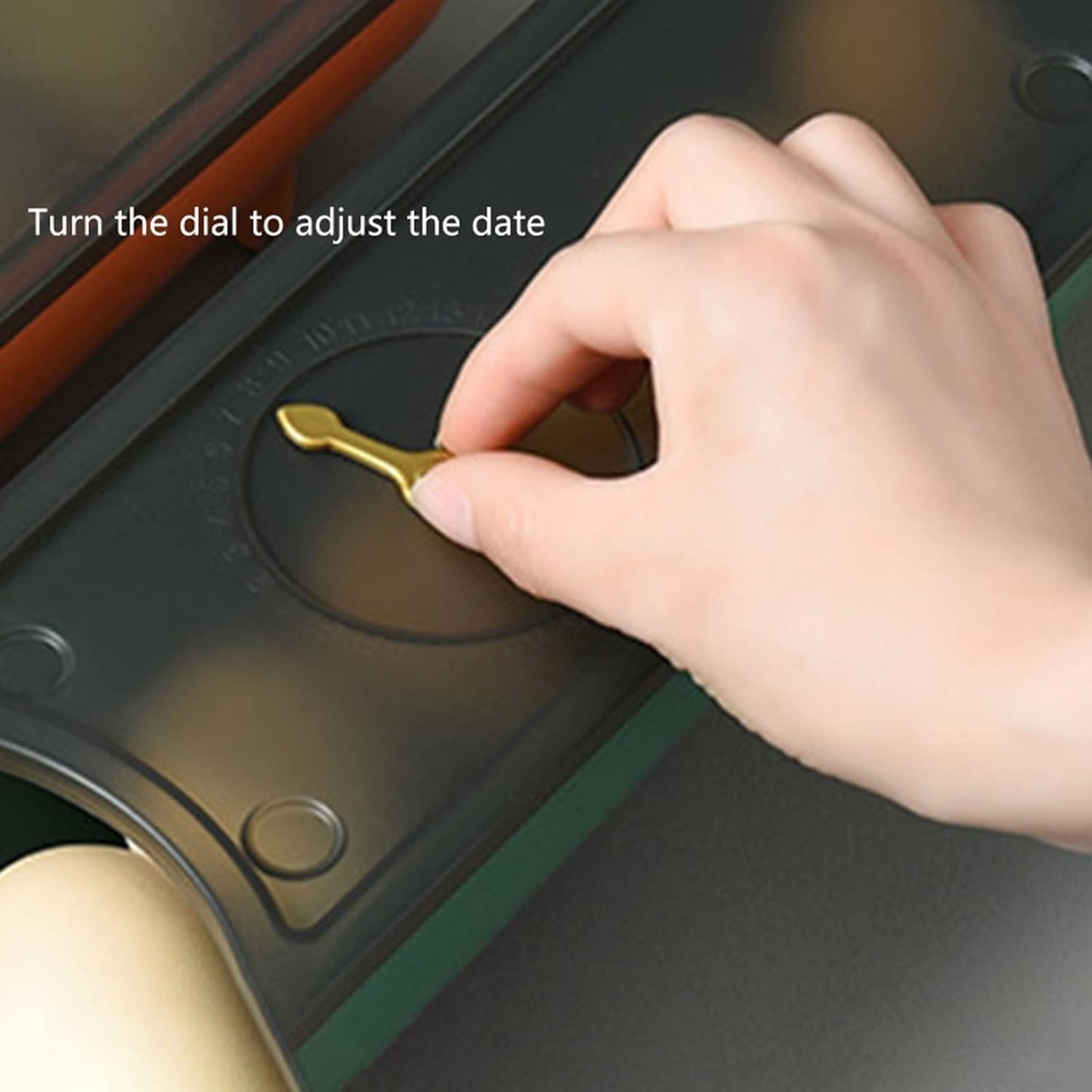 Egg Trays for Refrigerator/Stackable Egg Container with Lid/Sliding Egg Storage Box With Date Record Function