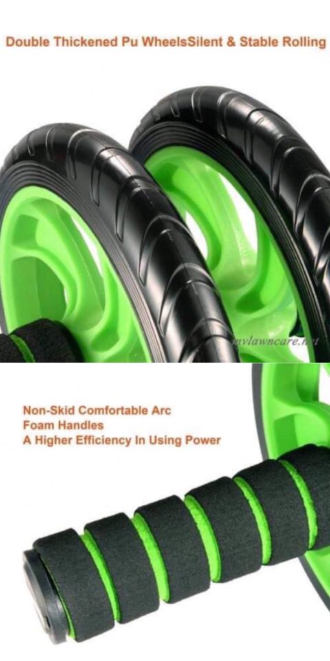 14cm double wheels/anti-slip abdominal wheel /Abs wheel