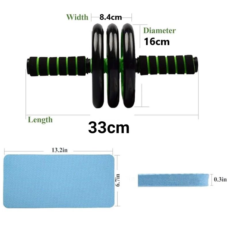 16cm triple wheels/ abdominal muscle wheel/ Abs Wheel