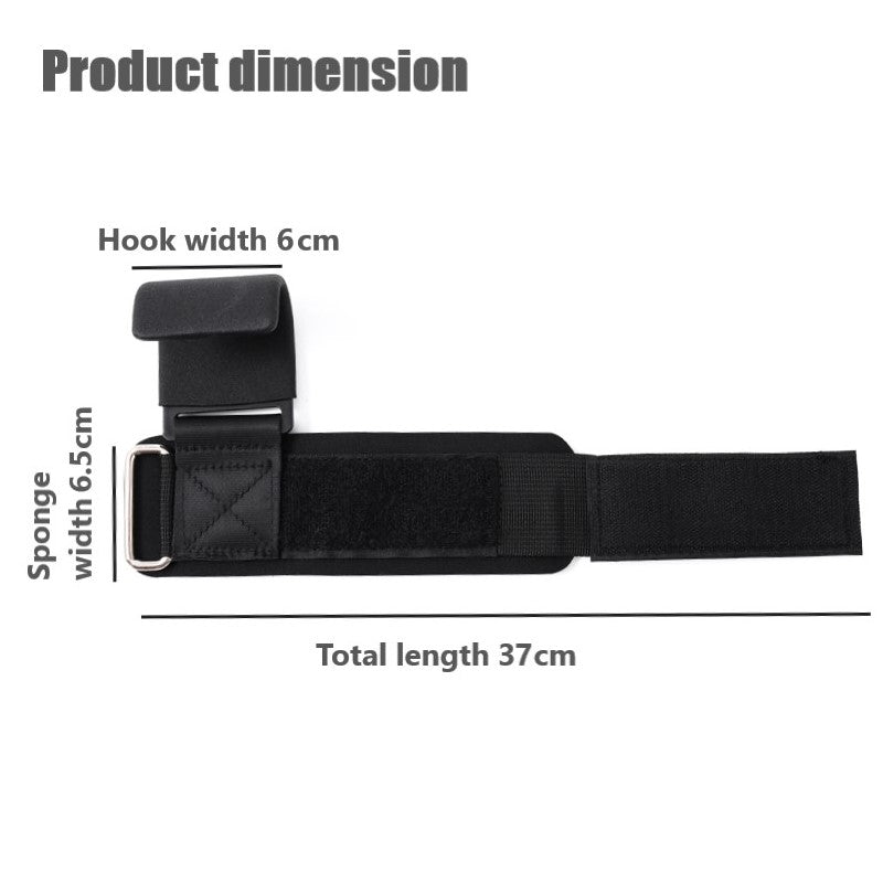 2pcs Weight Lifting Hook Grips with Wrist Straps, Hand Bar, Fitness Wrist Strap, Weight Strap, Power Lifting Gloves/Kettlebell wrist guards