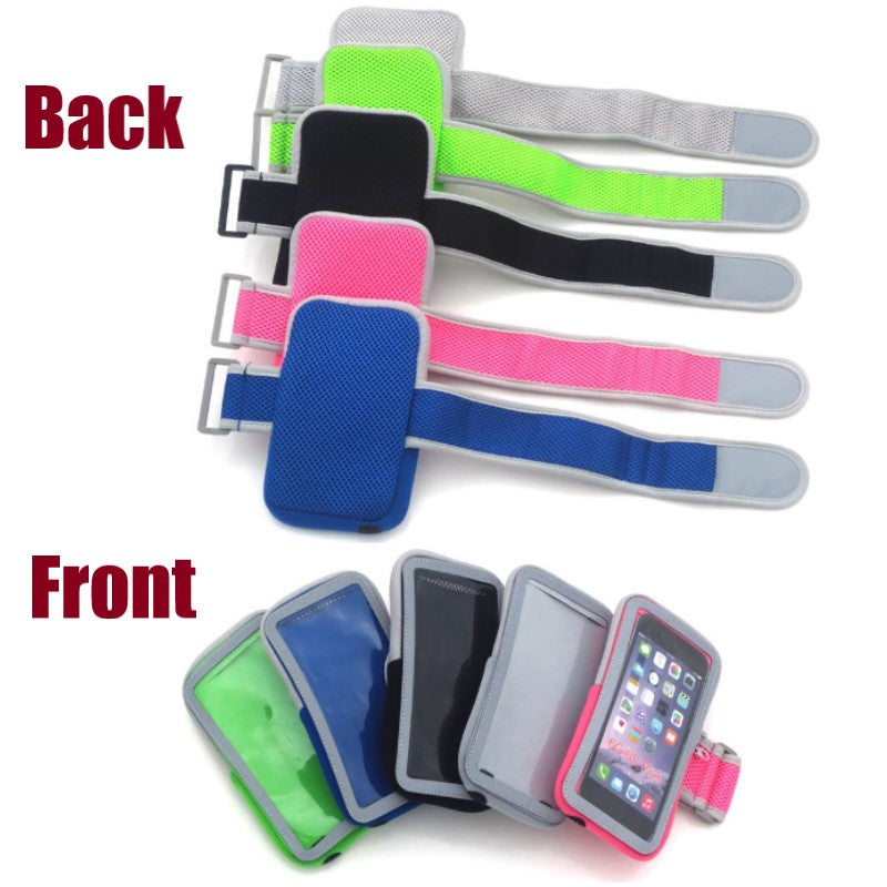 Armband phone case with touchable transparent screen for Workout Running Gym Fitness, Running Bag