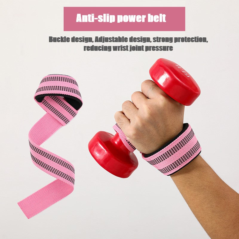 2Pcs Weightlifting Straps/ Wrist Wraps Non-Slip Wrist Straps Lifting Weight Aids Strength Training Straps