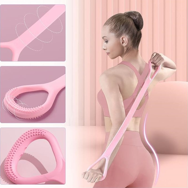 8-Figure Tension Band /Puller Female Elastic Belt/Open Shoulder Back Stretch Belt/Resistance Band with Handles/Chest Arm Shoulder Stretch Bands