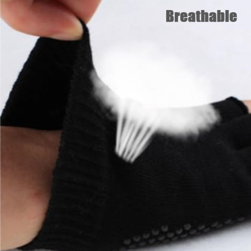 Non Slip Yoga gloves for Women, Toeless Anti-skid Pilates, Barre, Ballet, Bikram Workout gloves