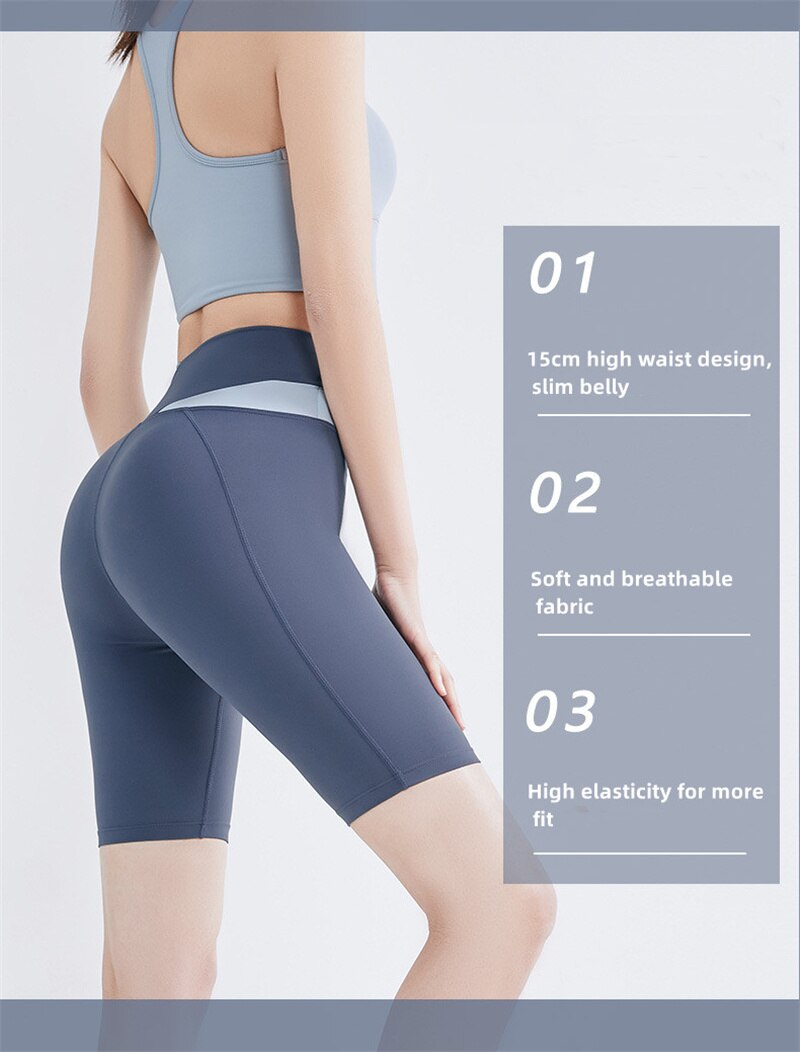 Splicing Design with Two Colors Sportswear (Bra+Pant) for Women/Gym Wear/Sports Bra and short Pant/Short Set