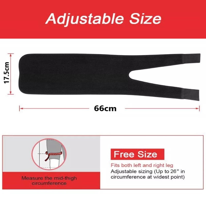 1Pair Thigh Trimmer Belt/ Thigh Support /Sleeve Support /Quad Hamstring Wrap/Compression Thigh Sleeve Hamstring Support Brace Sport Belt Upper Leg Pain