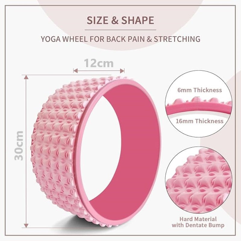 5D Sports Yoga Wheel/Indoor Massage Wheel