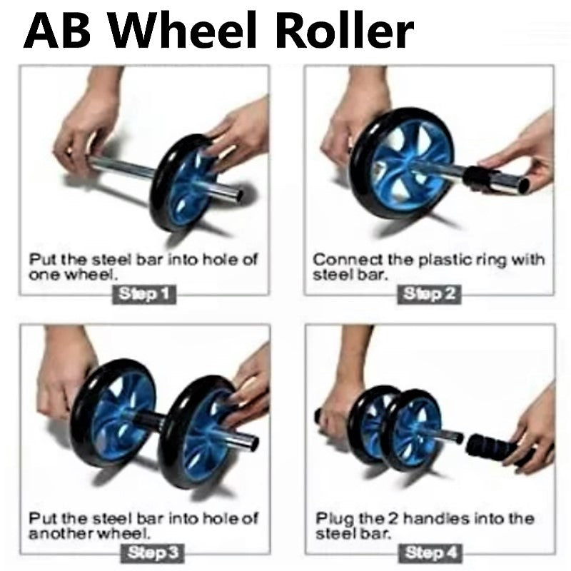 16cm double wheels/ abdominal muscle wheel/ Abs Wheel