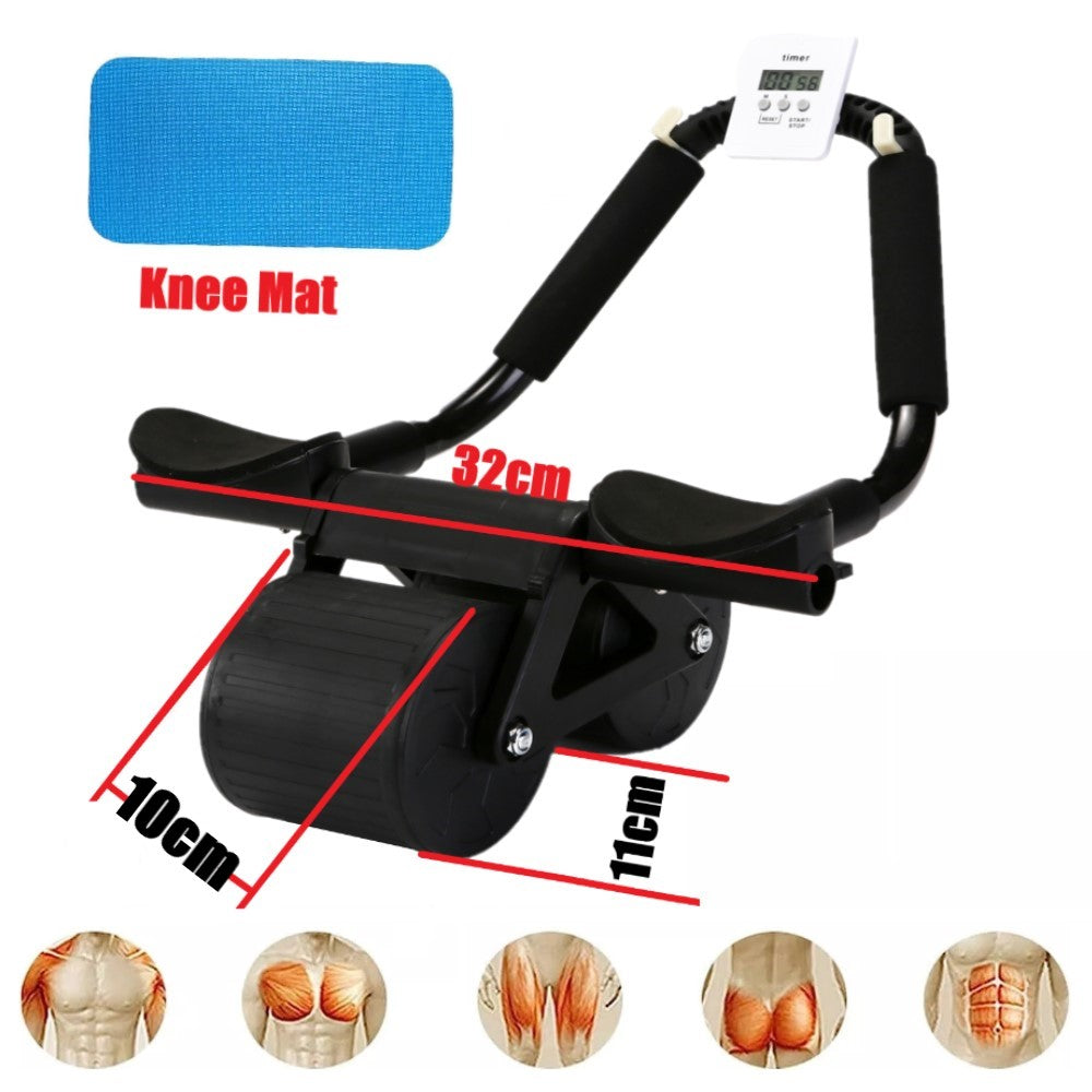 Anti-slip automatic rebound abdominal wheel/Rebound abs wheel with Elbow support