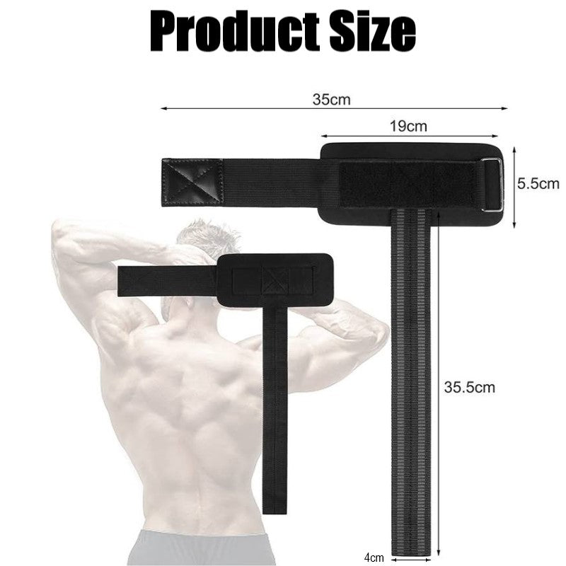 2Pcs Wrist Wraps Non-Slip Wrist Straps Lifting Weight Aids Strength Training Straps