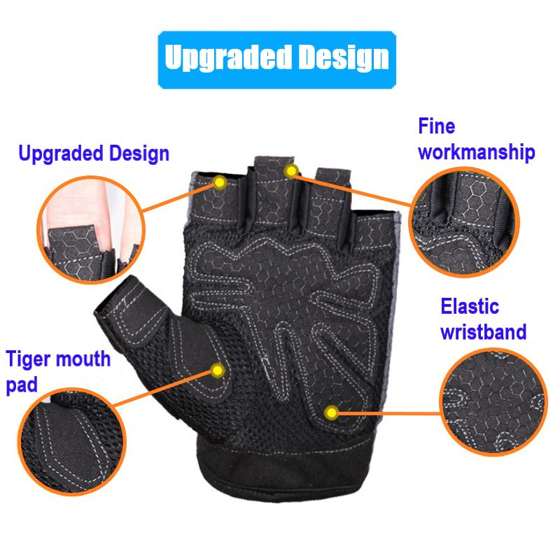 Unisex Workout Weight Lifting Gloves/Fitness Gloves/Cycling Gloves/ Gym Training Gloves