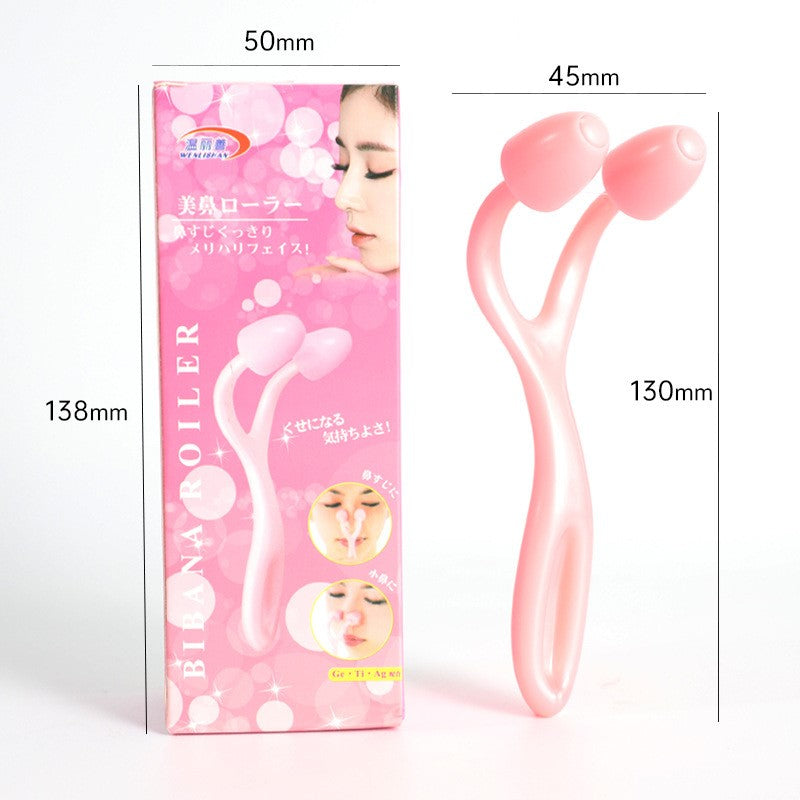 Facial Roller Massager Silicone Nose Straightening Corrector Anti-Aging Skin Tightening Face Lift Beauty Tool