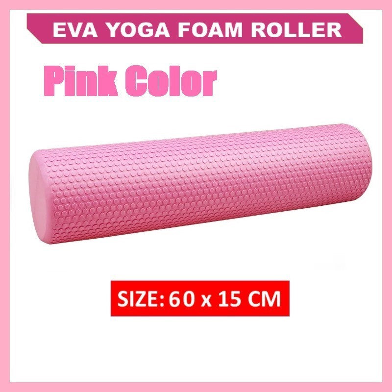 30/45/60/90CM Yoga Foam Roller/ High-density EVA Muscle Roller Self Massage Tool /Solid EVA Yoga column