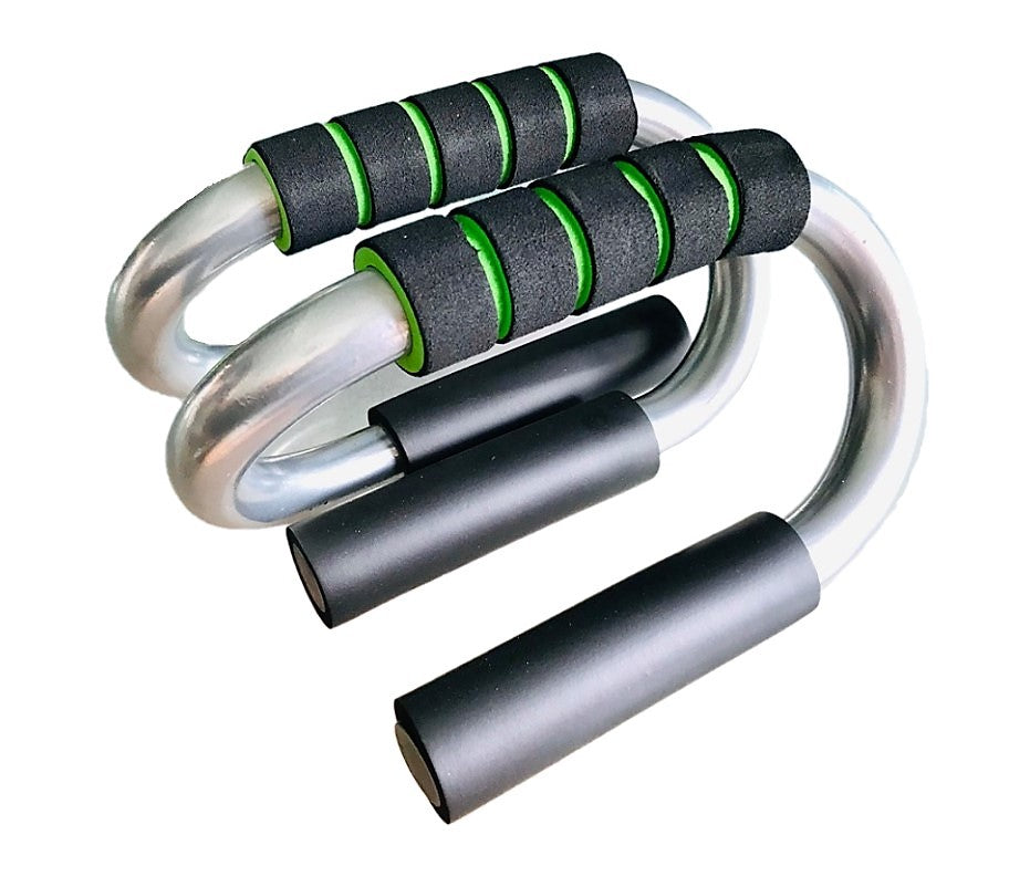 Push Up Bar Stand/ Press Up Bar Pair With Non-slip Foam Handle/Push-up Support Steel Chest Muscle Training Arm Muscles Exercise Training S-type Push-ups Home Fitness Equipment