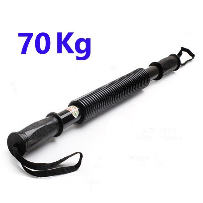 Heavy duty curl spring bar arm and upper body workout chest expander and power twister exercise bar