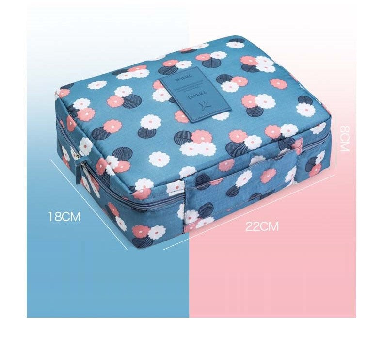 Travel multi functional Cosmetic Bag/Make up Storage Bag/Toiletry Case Wash Bag Organizer(First Place)