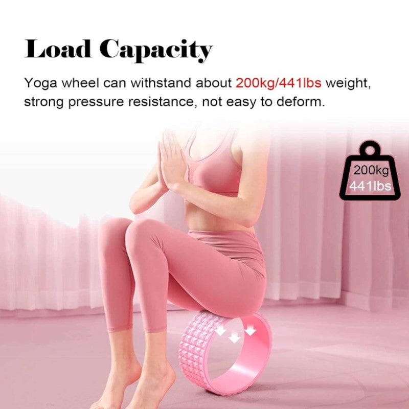 5D Sports Yoga Wheel/Indoor Massage Wheel
