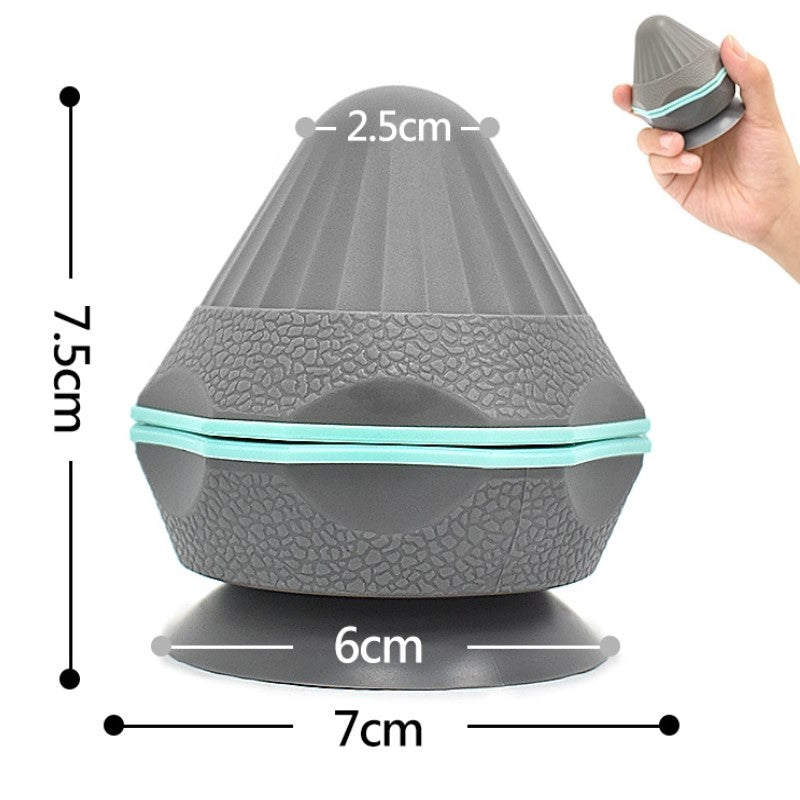 1pc Muscle Massage Ball, Back Arm And Foot Massager ,Relaxation Massage Cone Portable Muscle Release Massager with suction cup