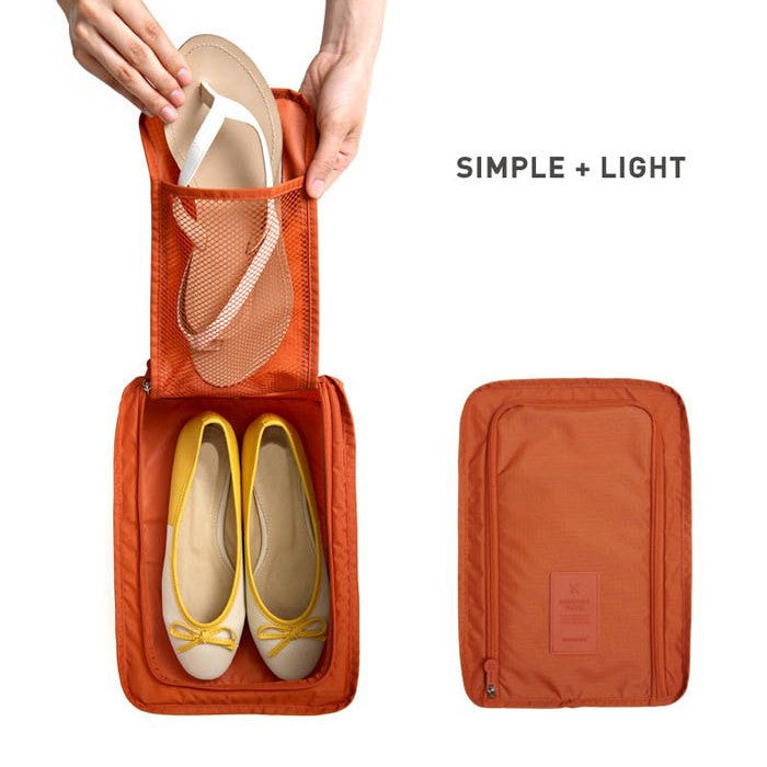 Portable /Foldable Shoe Bags Organizer Travel Storage Pouch with Zipper