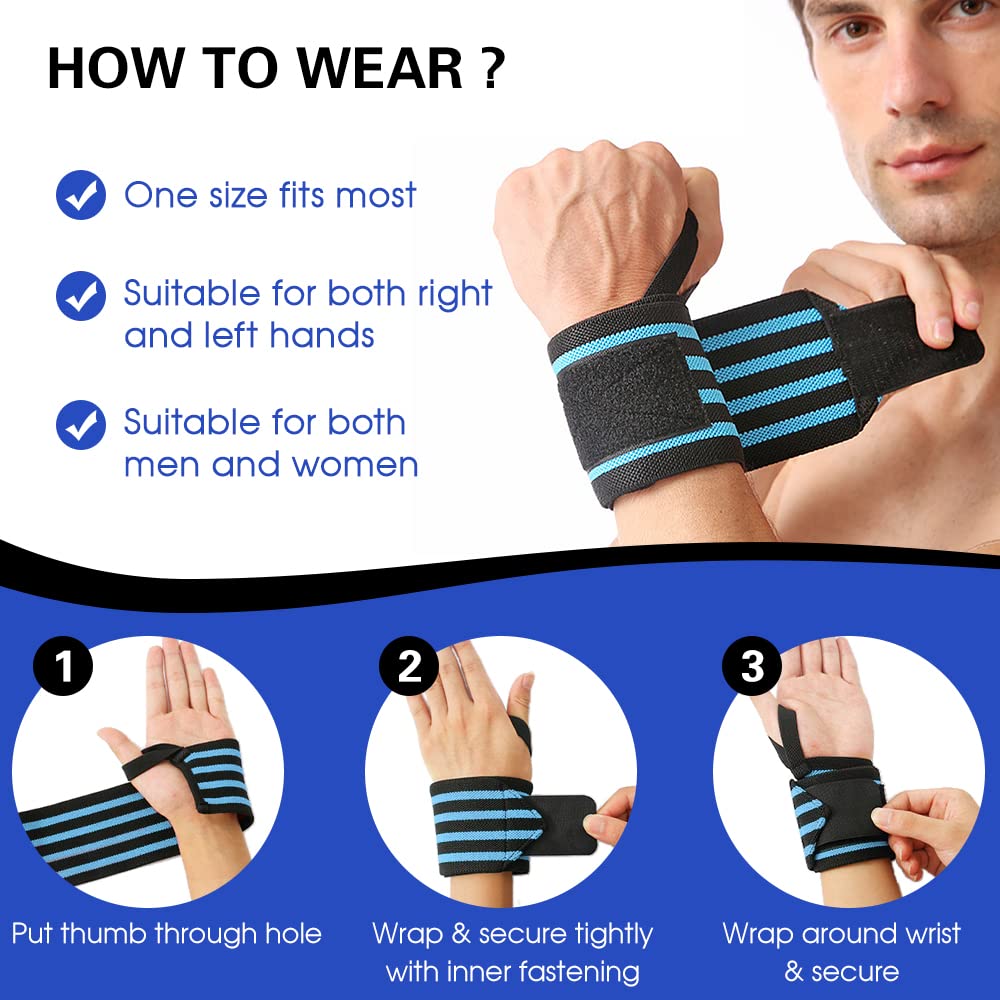 One pair Cross-fit Wrist Wrap/Band