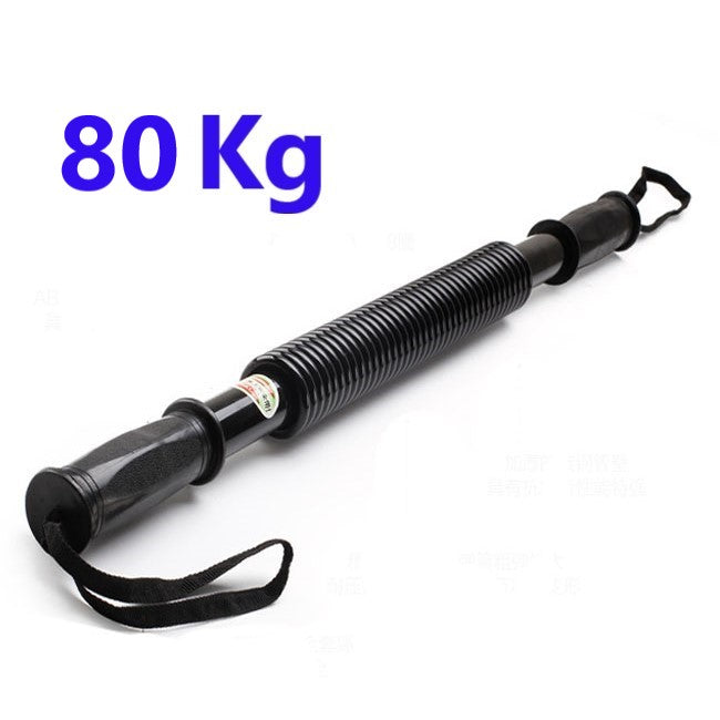 Heavy duty curl spring bar arm and upper body workout chest expander and power twister exercise bar