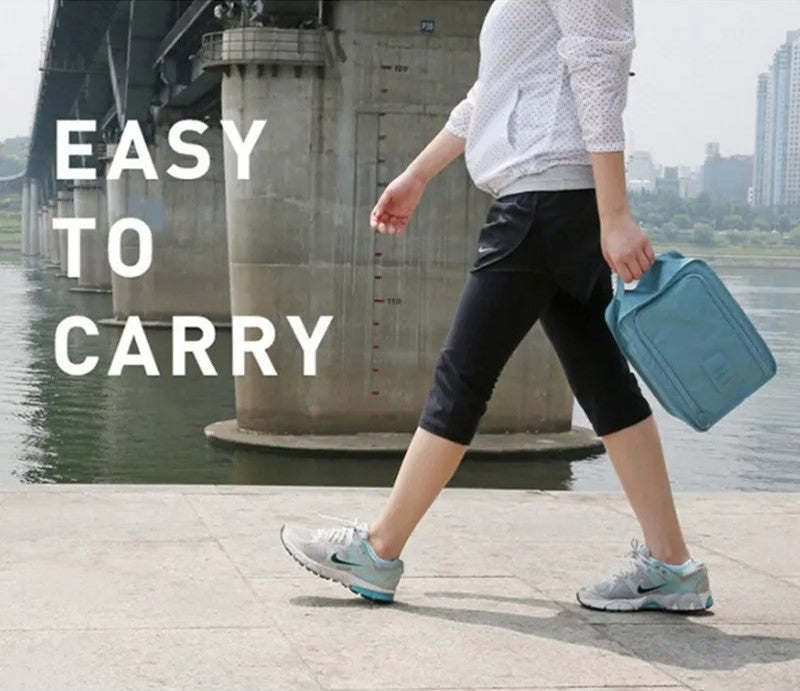 Portable /Foldable Shoe Bags Organizer Travel Storage Pouch with Zipper