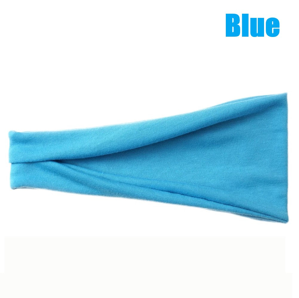 Athletic Outdoor Gym Accessories Elastic Running Hair Band Yoga Headband Sport Sweatband Fitness Bandage