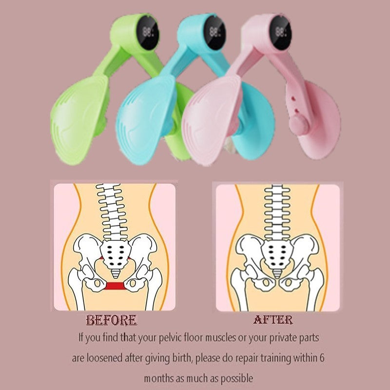 Multifunctional Leg Clip, Thigh Master, Thigh Exerciser, Hip Trainers ,Kegels Exerciser, Professional Pelvic Floor Trainers with Counter